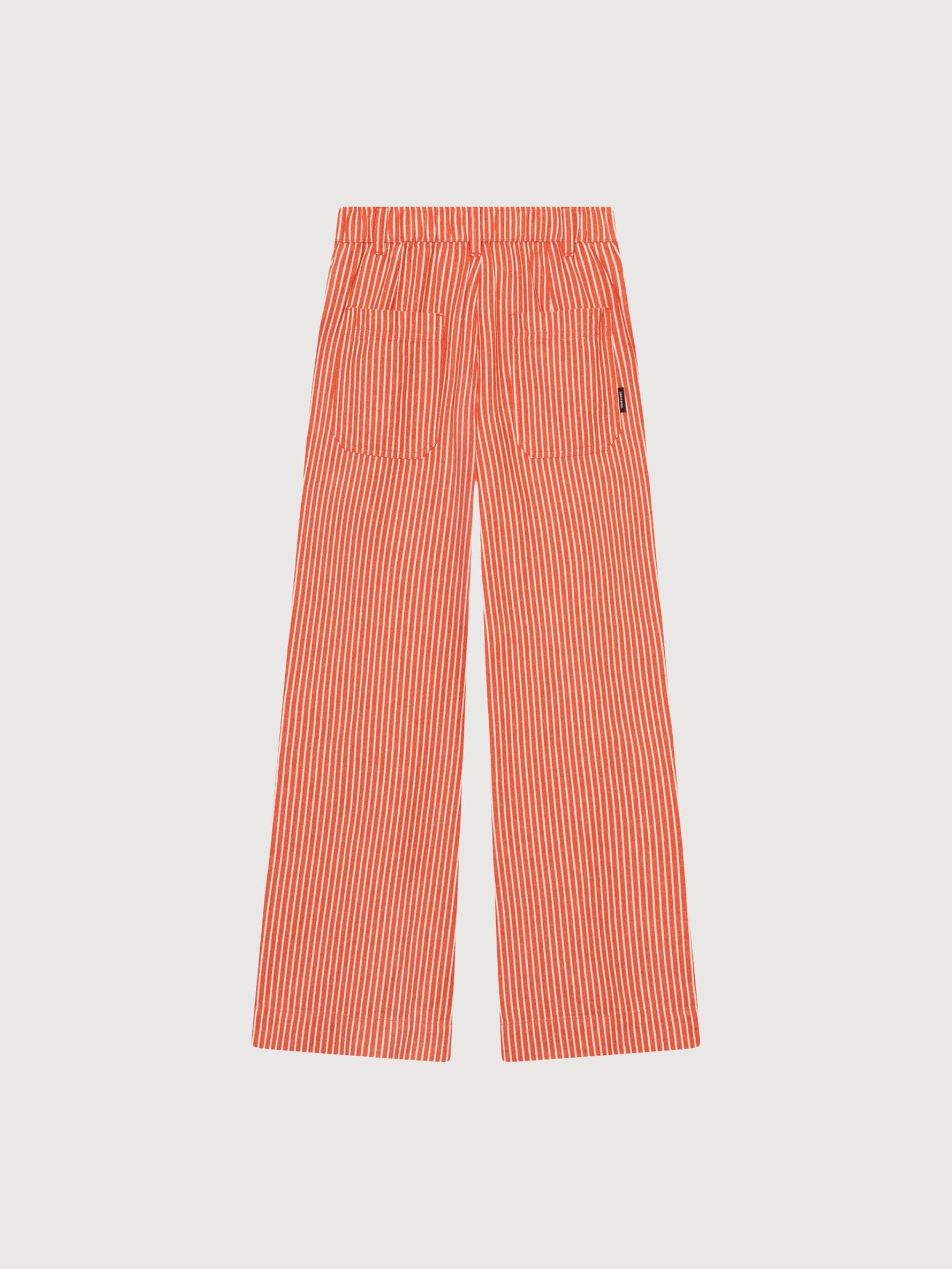 Pants Vara Work Stripe Grenadine Red | Dedicated
