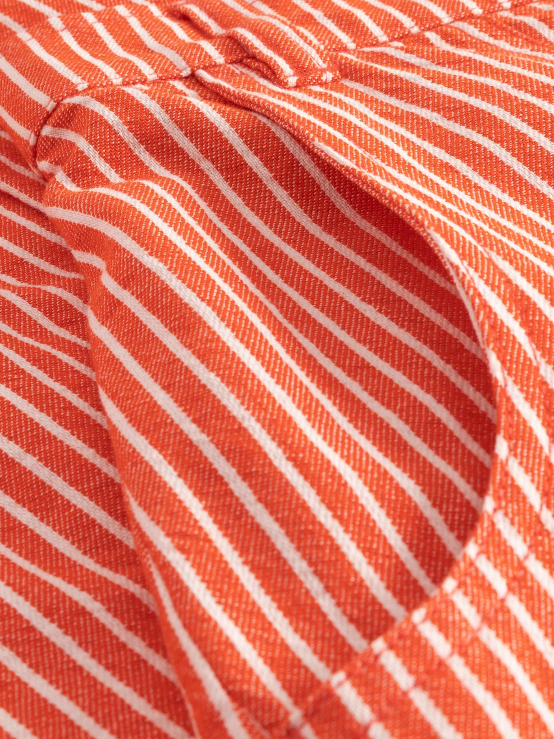 Pants Vara Work Stripe Grenadine Red | Dedicated