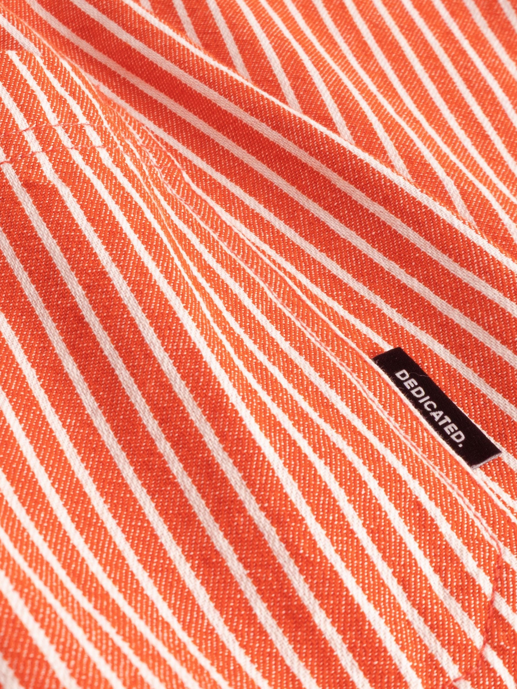 Pants Vara Work Stripe Grenadine Red | Dedicated