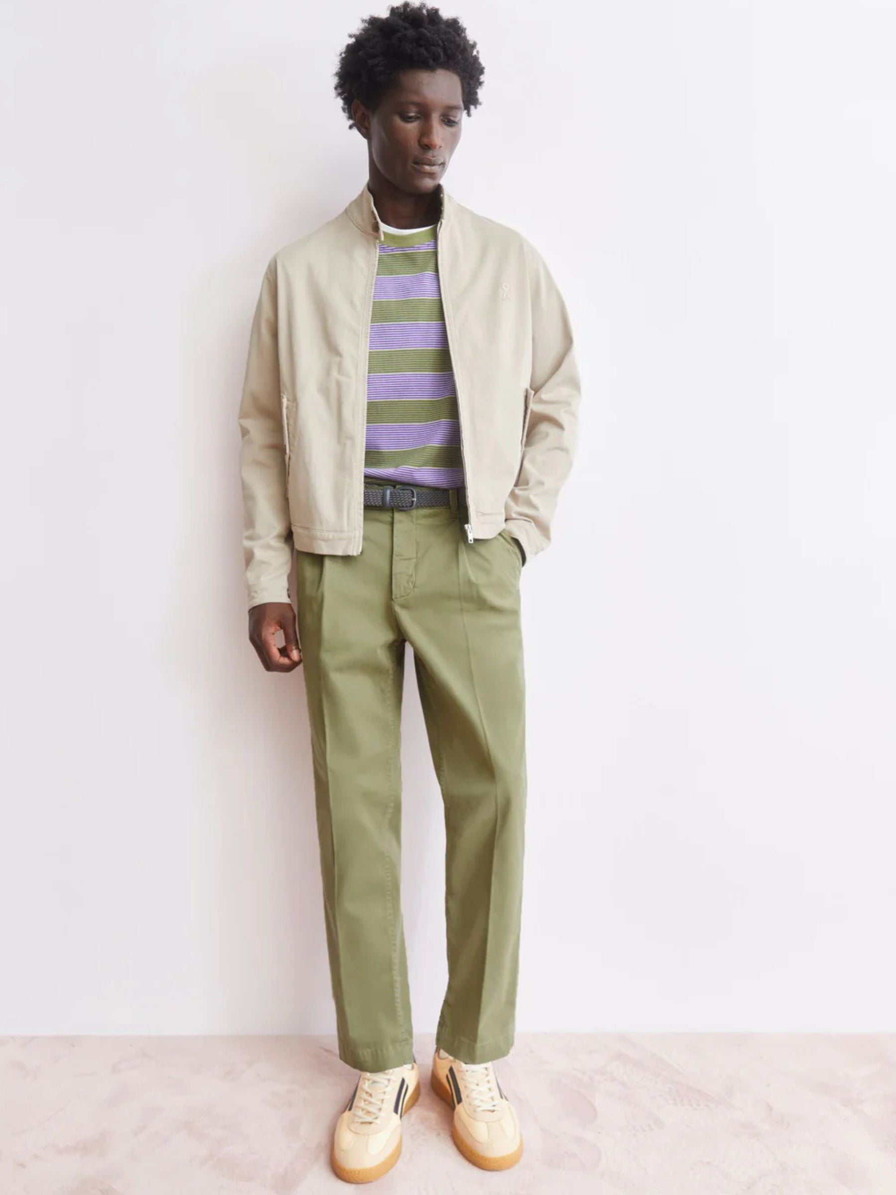 Chino Pant Tamir Fatigue Green Man | Armedangels