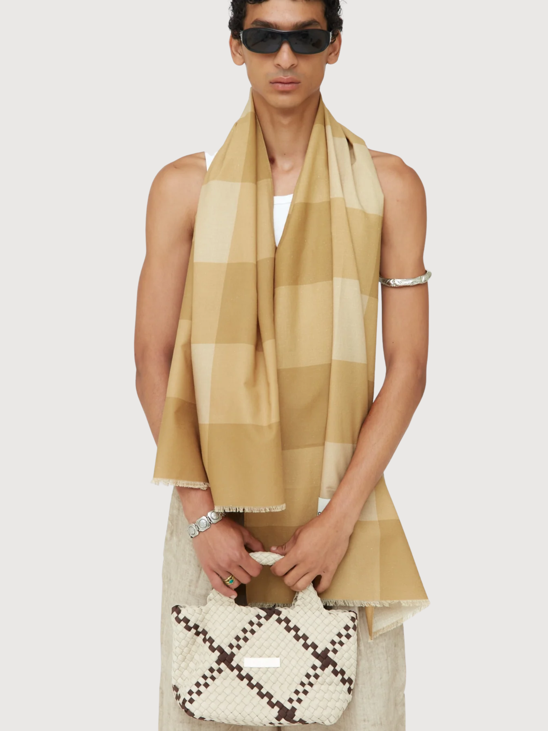 Scarf Large Vision & Mision Brown | Verb To Do