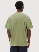 T-shirt Iconic A Maarkos Fatigue Verde | Armedangels