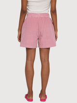 Shorts Corduroy Woman Cogtton Blush Pink | Mazine