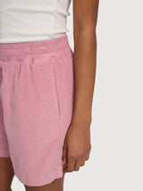 Shorts Corduroy Woman Cogtton Blush Pink | Mazine