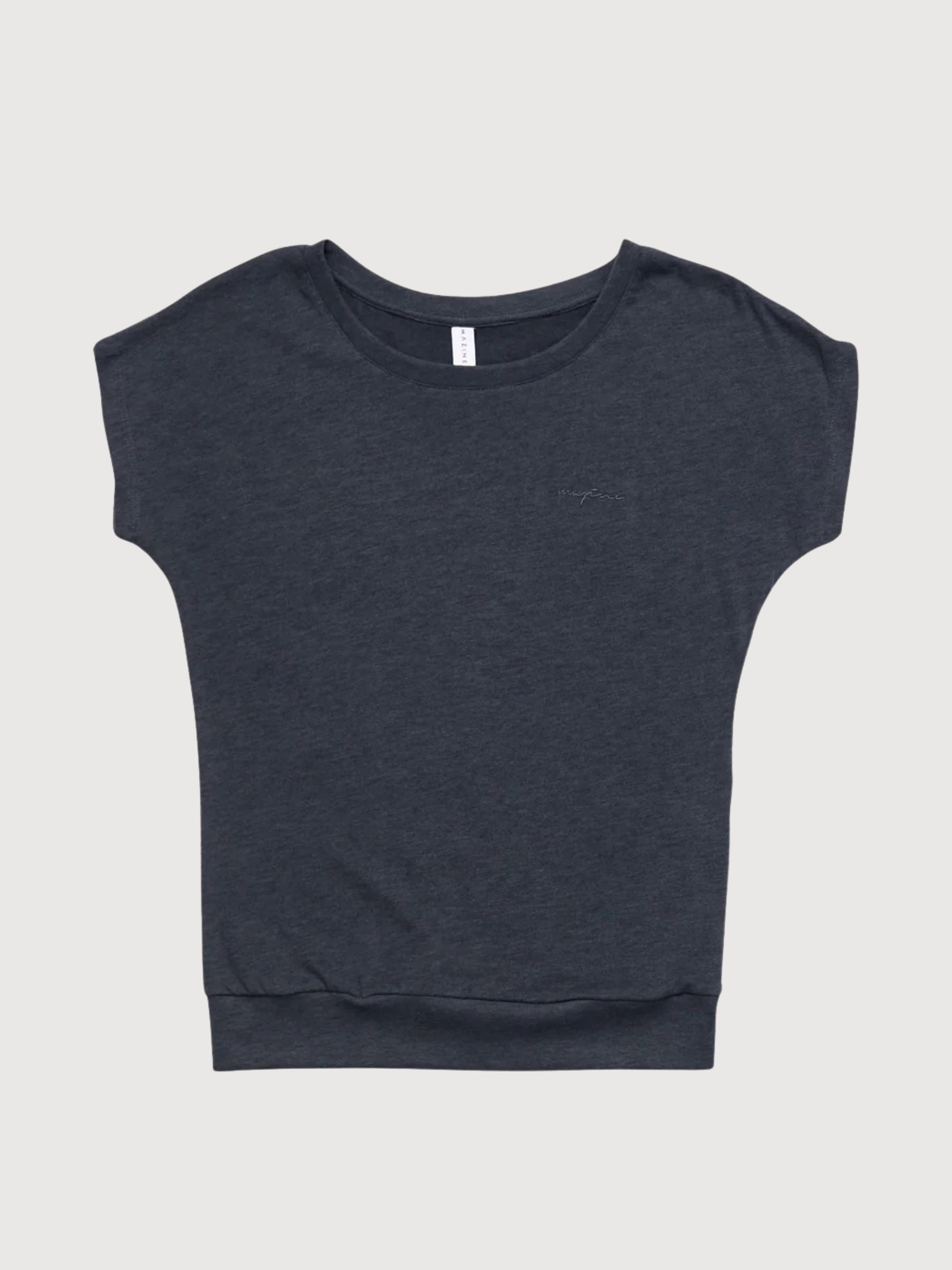 Top Jersey Knit Woman Ink Blue | Mazine