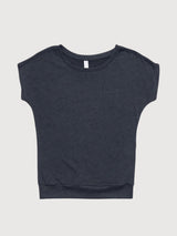 Top Jersey Knit Woman Ink Blue | Mazine