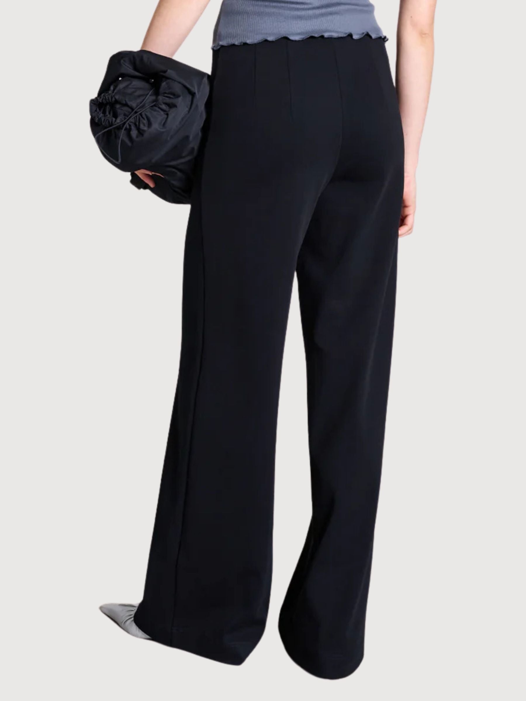 Trouser Laredo Black Woman Cotton | Jan N June