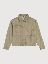 Jacke Ingrid Damen Retro Beige | Kings Of Indigo