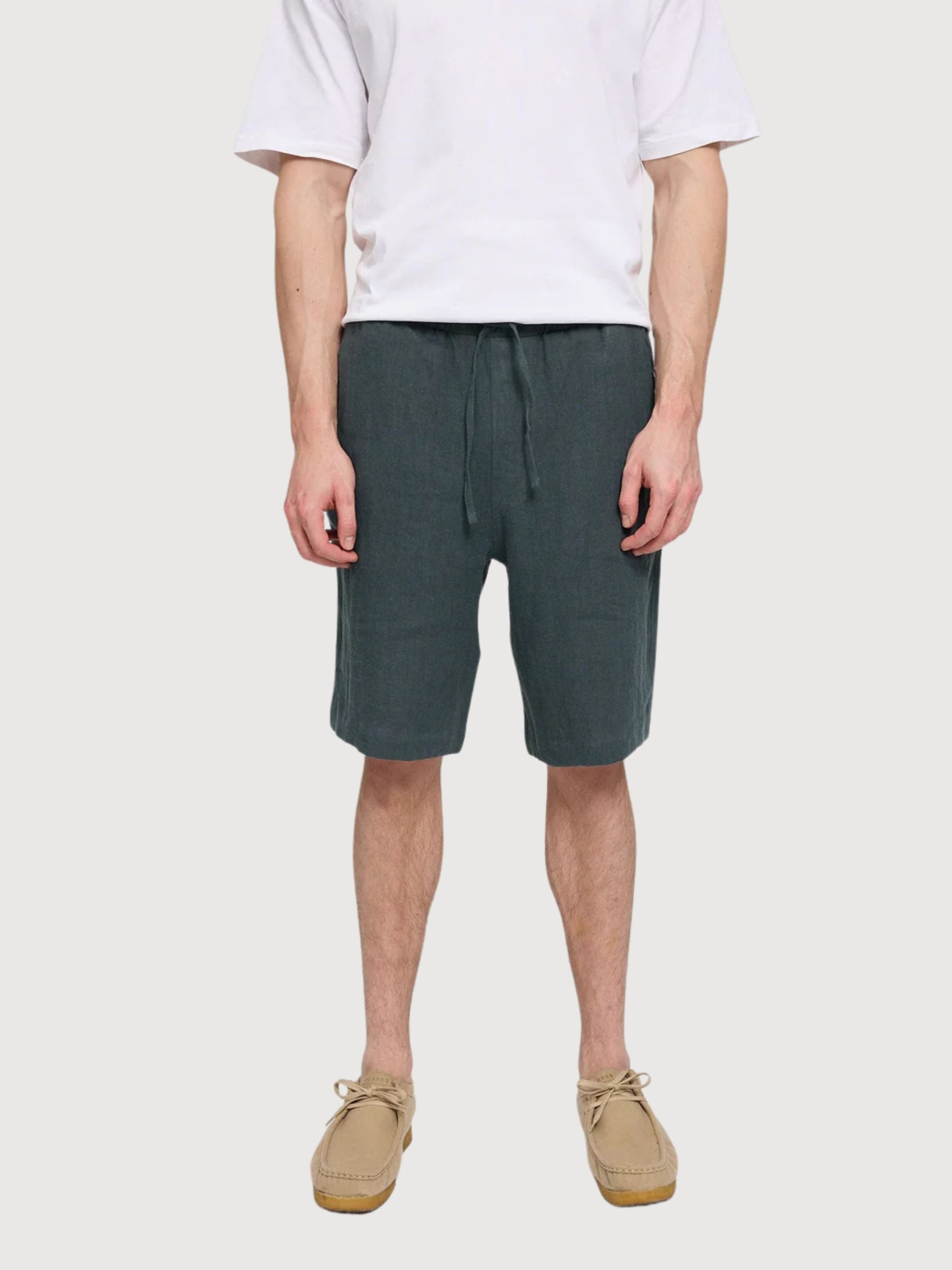 Shorts Regular Linen Man Bottle | Mazine