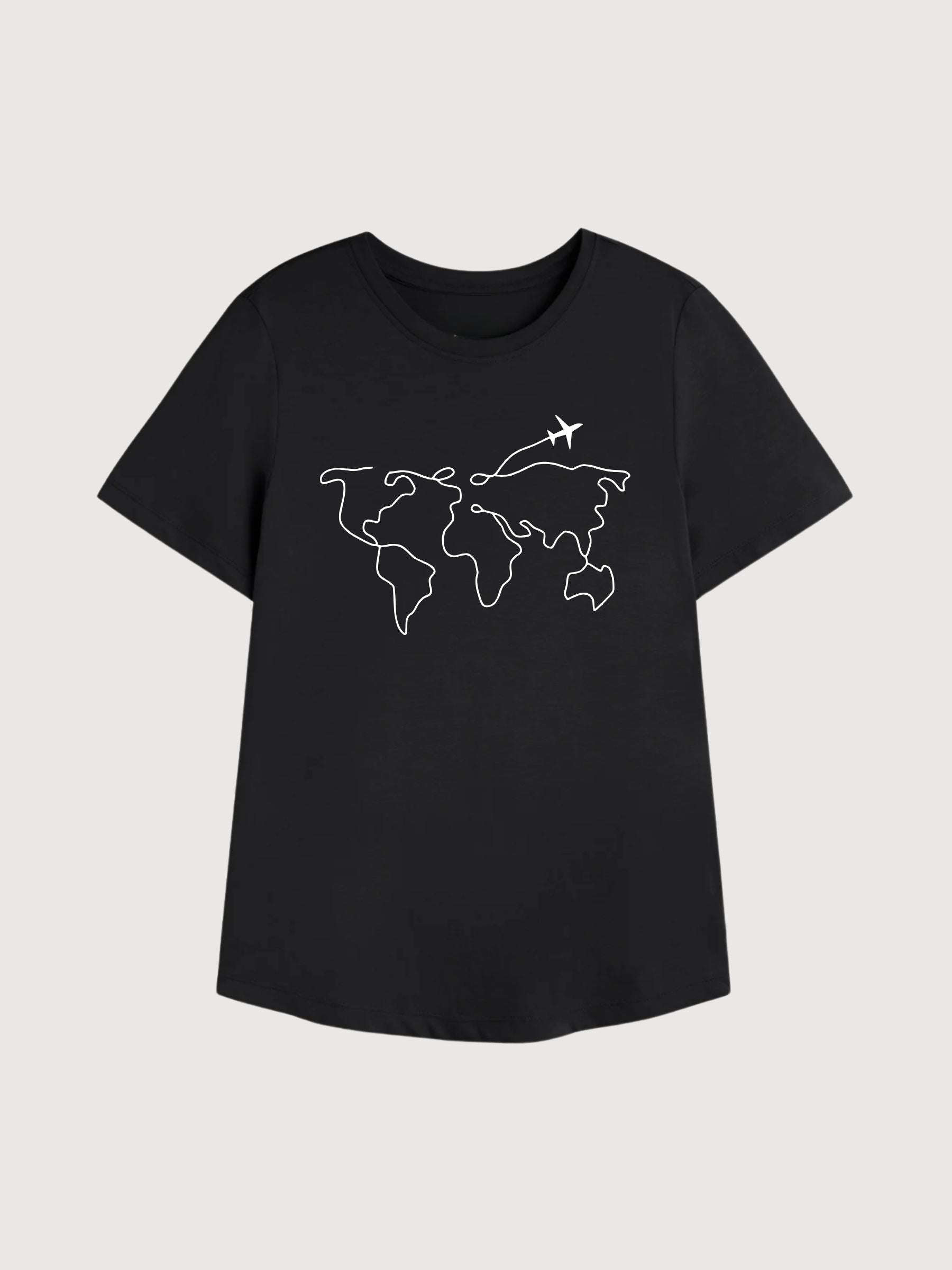 Sara T-Shirt Travel Schwarz | Re-Bello