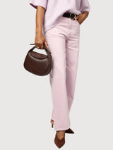 Borsa Coco Croissant Marrone Scuro | O My Bag