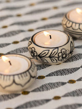 Tealight Holder TRADITIONAL Creme | Tranquillo
