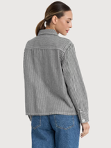 Jacket Stiby Work Stripe Blue | Dedicated