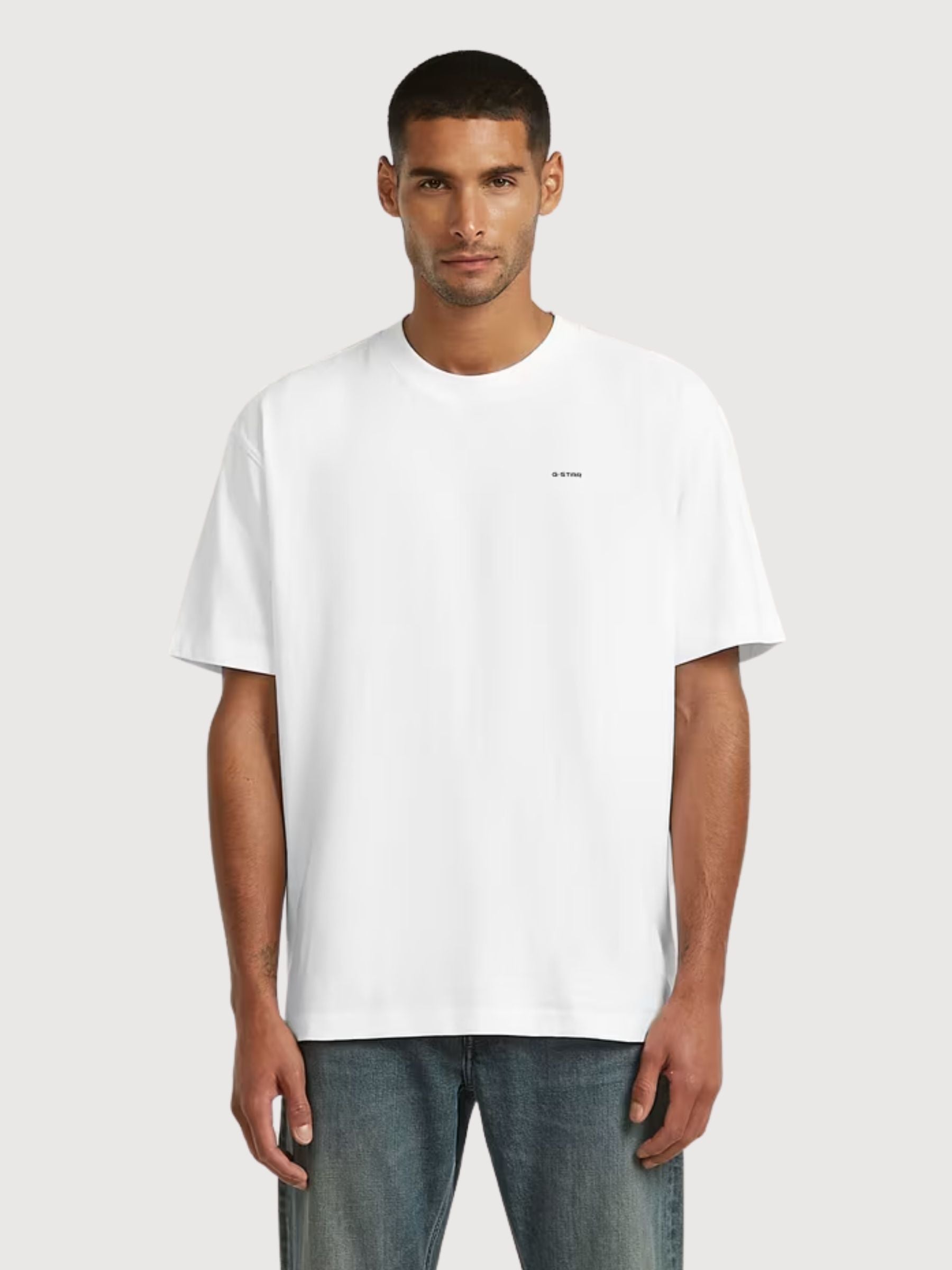 T-Shirt Base R White Man | G-Star