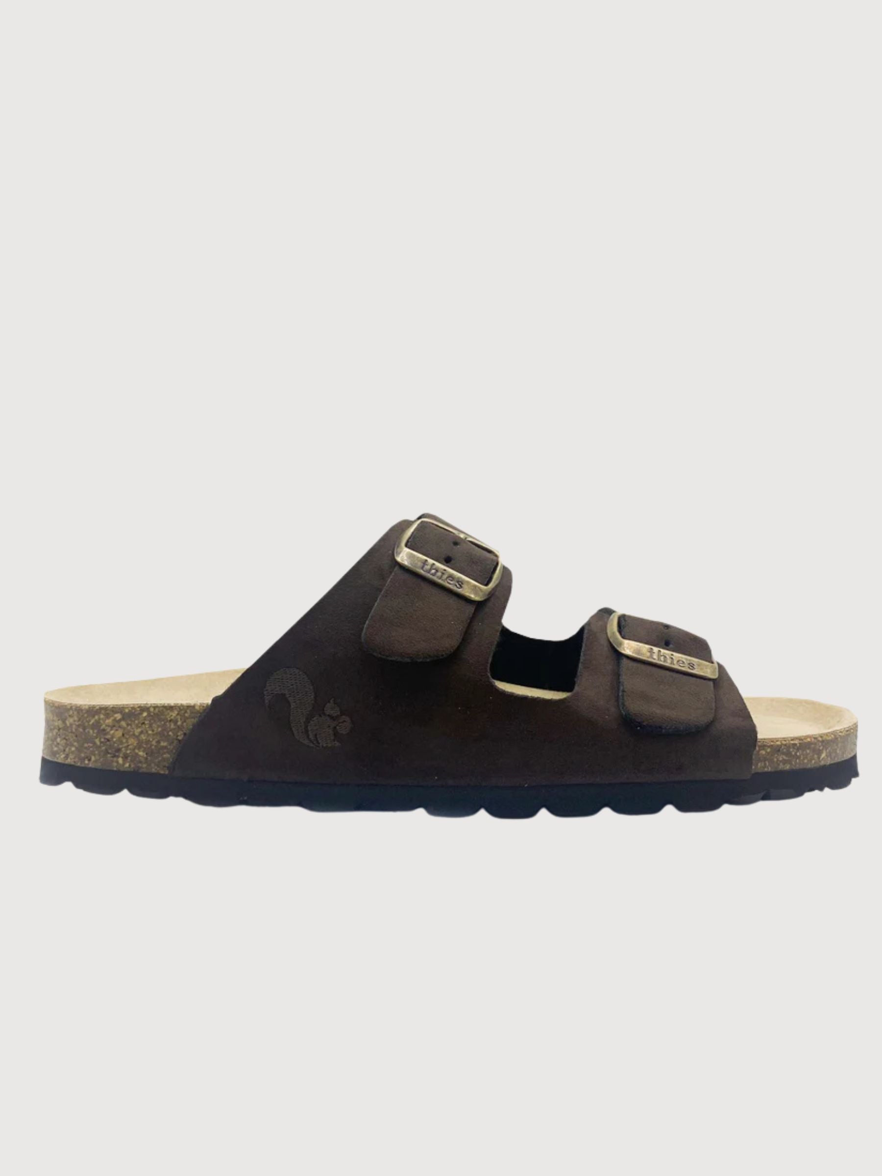 Sandal Eco Bio Rec Vegan Chocolate Woman | Thies