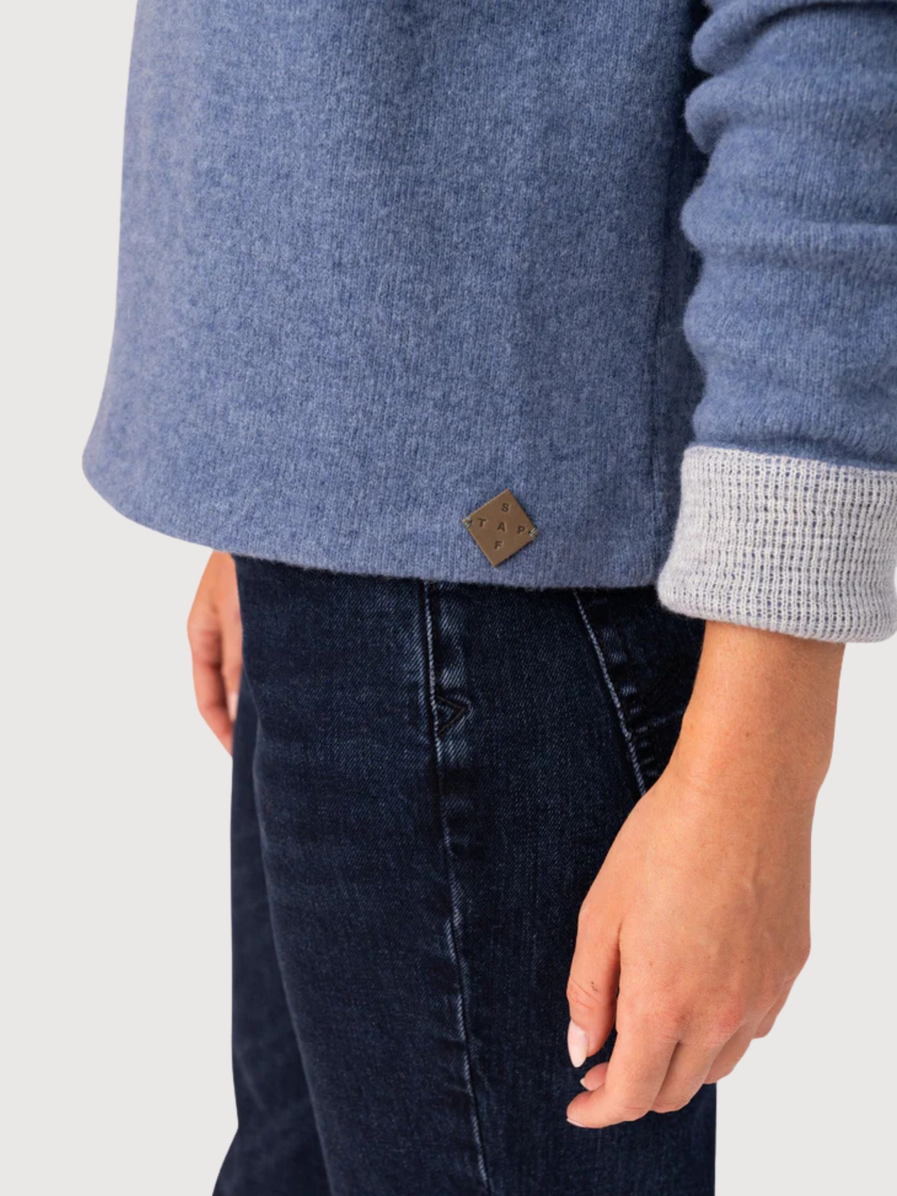 Pullover Nicoletta Wool Blue | Stapf