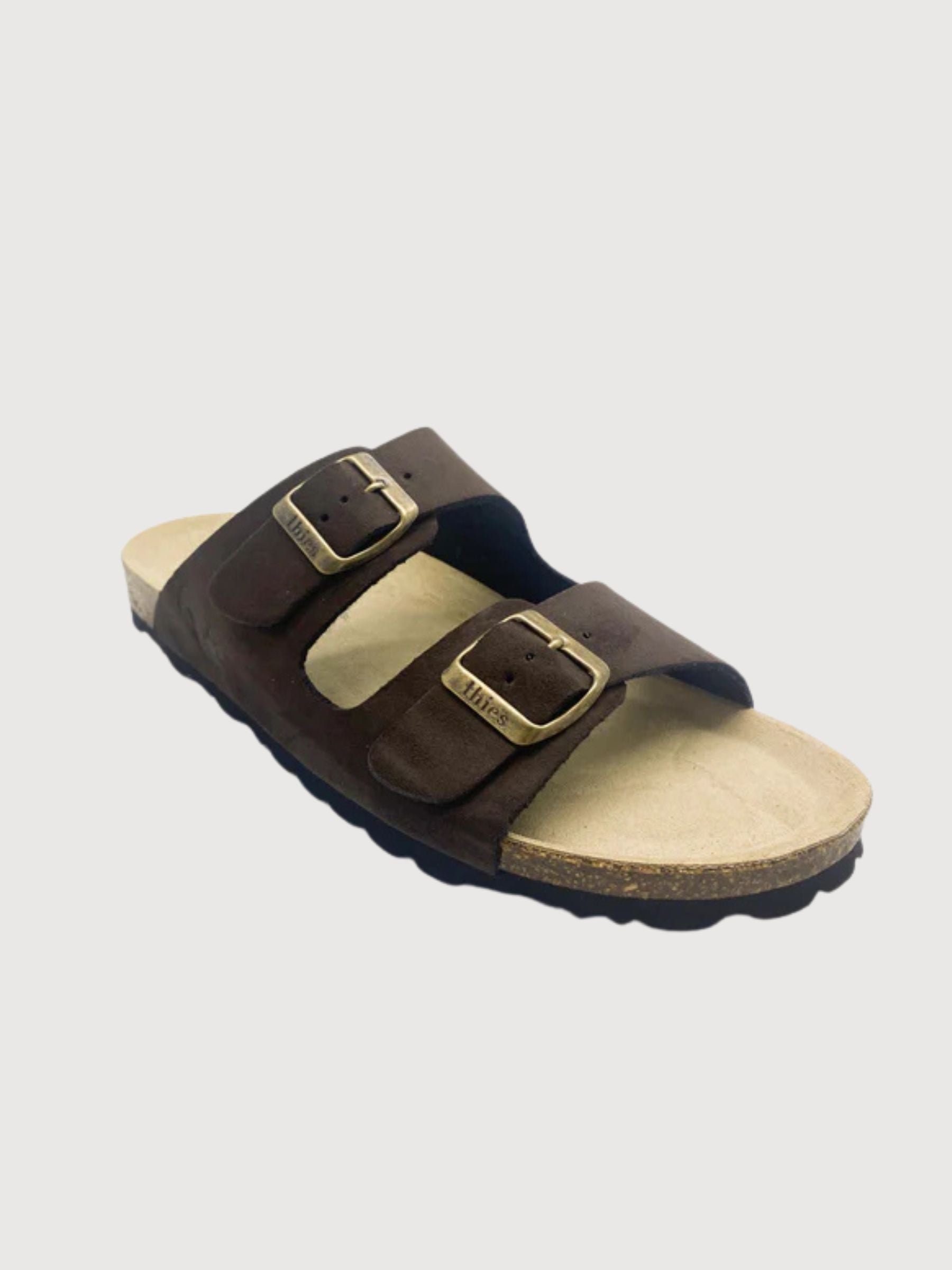 Sandal Eco Bio Rec Vegan Chocolate Woman | Thies