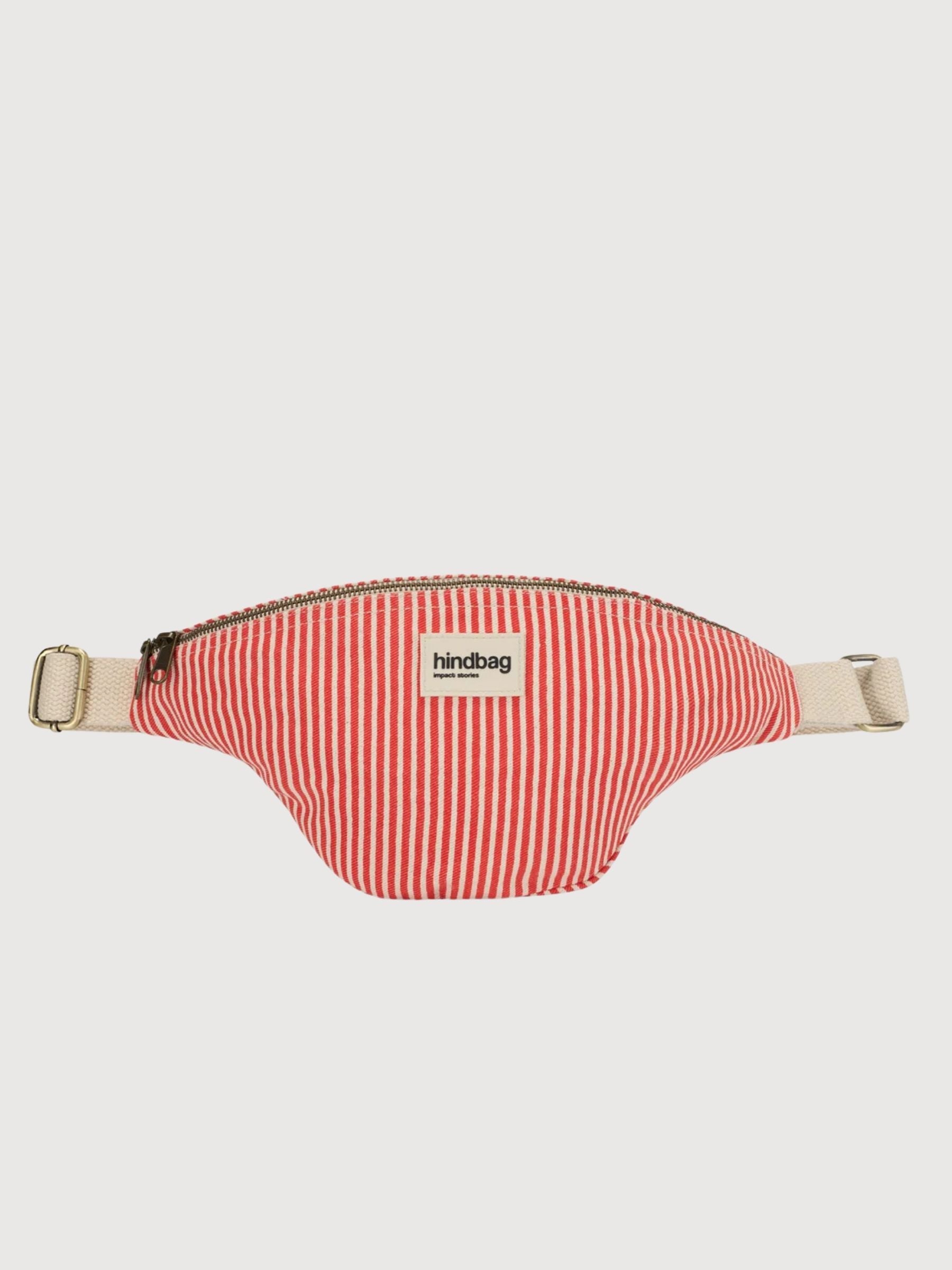Fanny Pack OliviaRayures Rouge | Hindbag