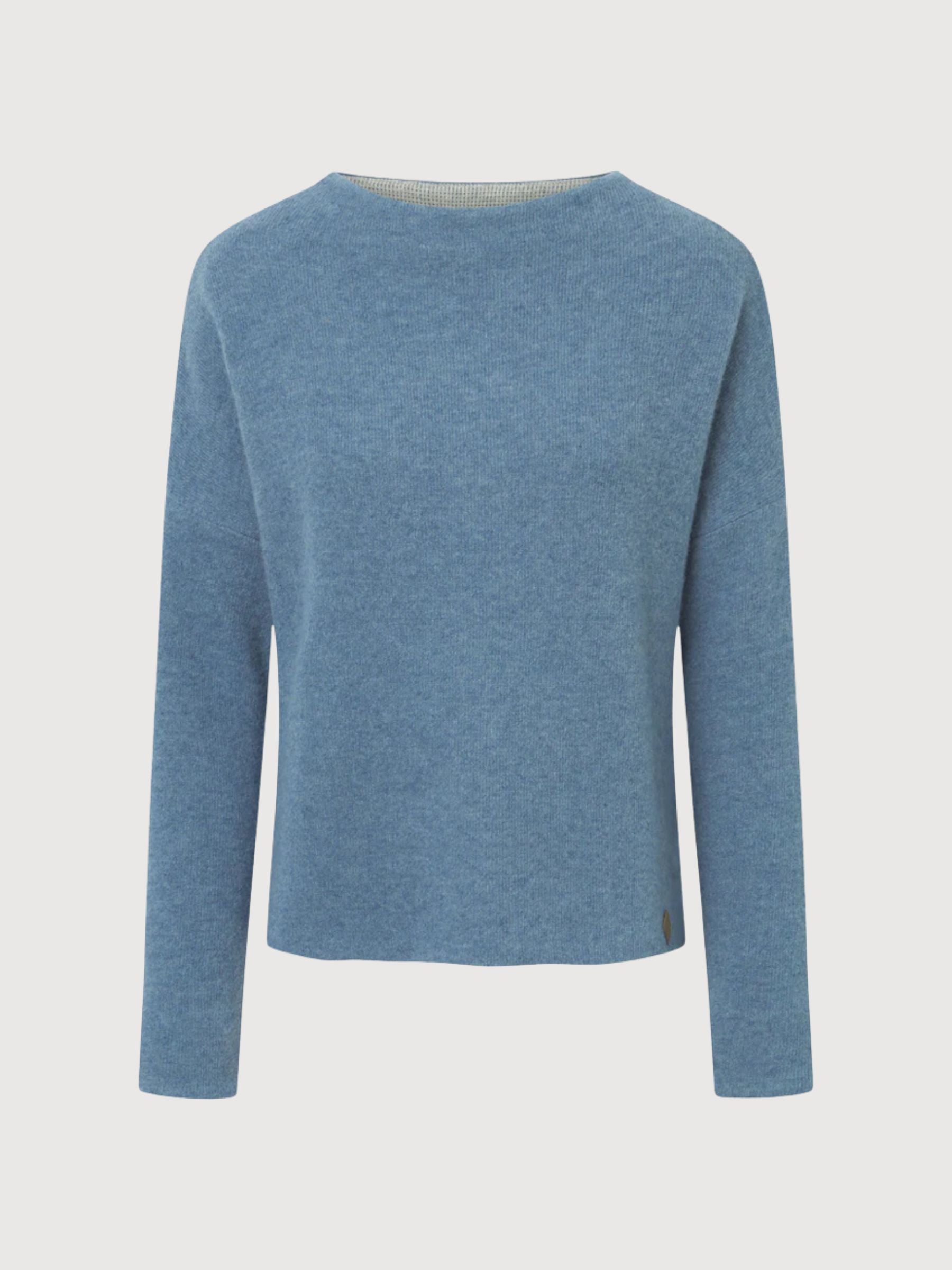 Pullover Nicoletta Wool Blue | Stapf