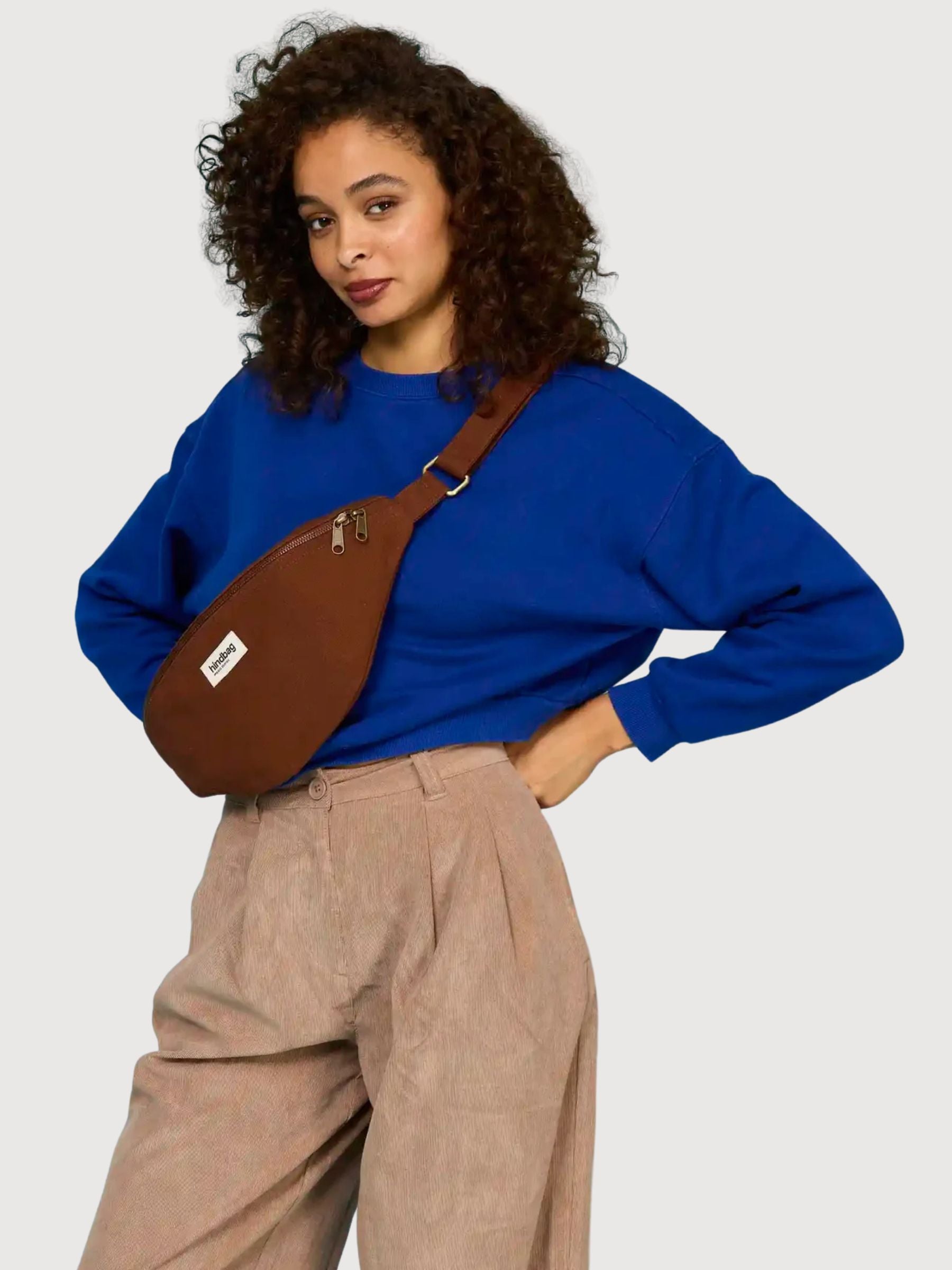 Sasha Sac Banane Chocolat | Hindbag