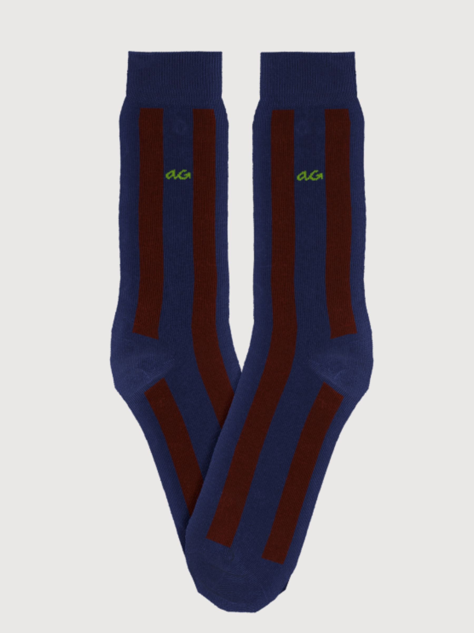 Sock VerticalStripe Gots Cotton | Alfredo Gonzales