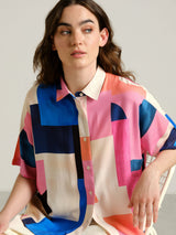 Shirt Alsvik Abstract Block Multicolor | Dedicated