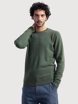 Pullover Romeo Green Recycled Cashmere Man | Rifò