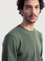 Pullover Romeo Green Recycled Cashmere Man | Rifò