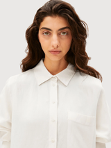 Blouse Linen Blend Oatmilk | Armedangels
