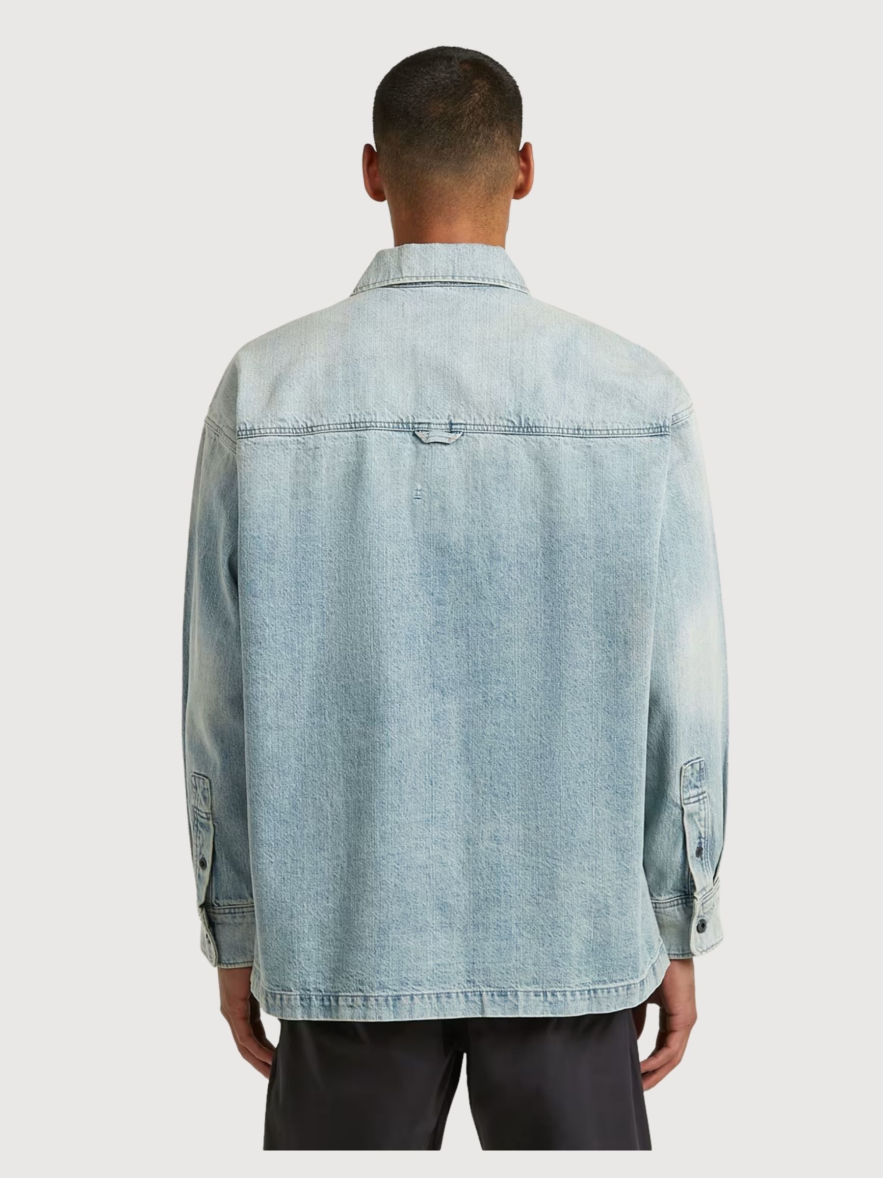 Boxy-Fit-Overshirt für Herren im Vintage-Borneite-Stil | G-Star