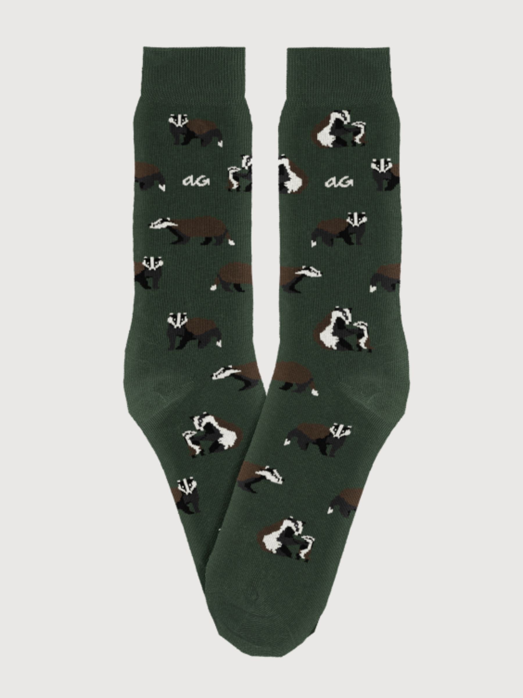 Sock Badgers Gots Cotton Unisex | Alfredo Gonzales