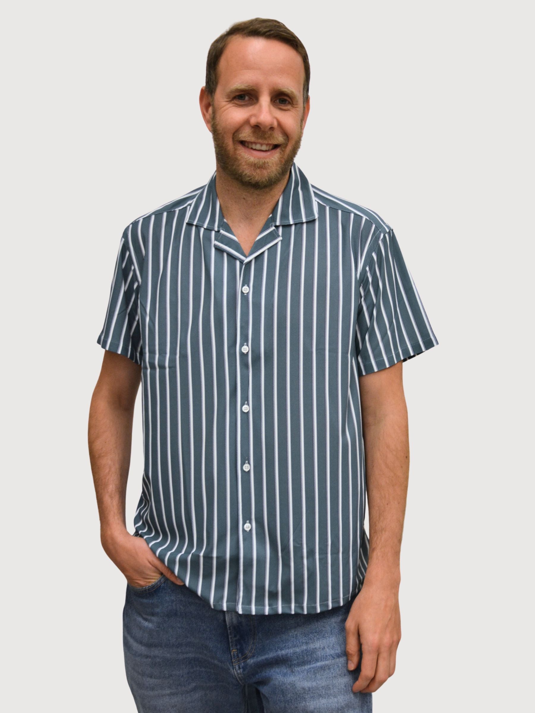 Shirt Bowling F0896 Herren | Re-do-it