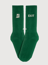 Socks Athletic Icon Exit Green | Alfredo Gonzales