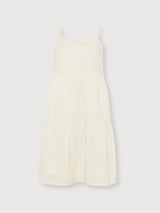 Seersucker strap dress | Knowledge Cotton Apparel