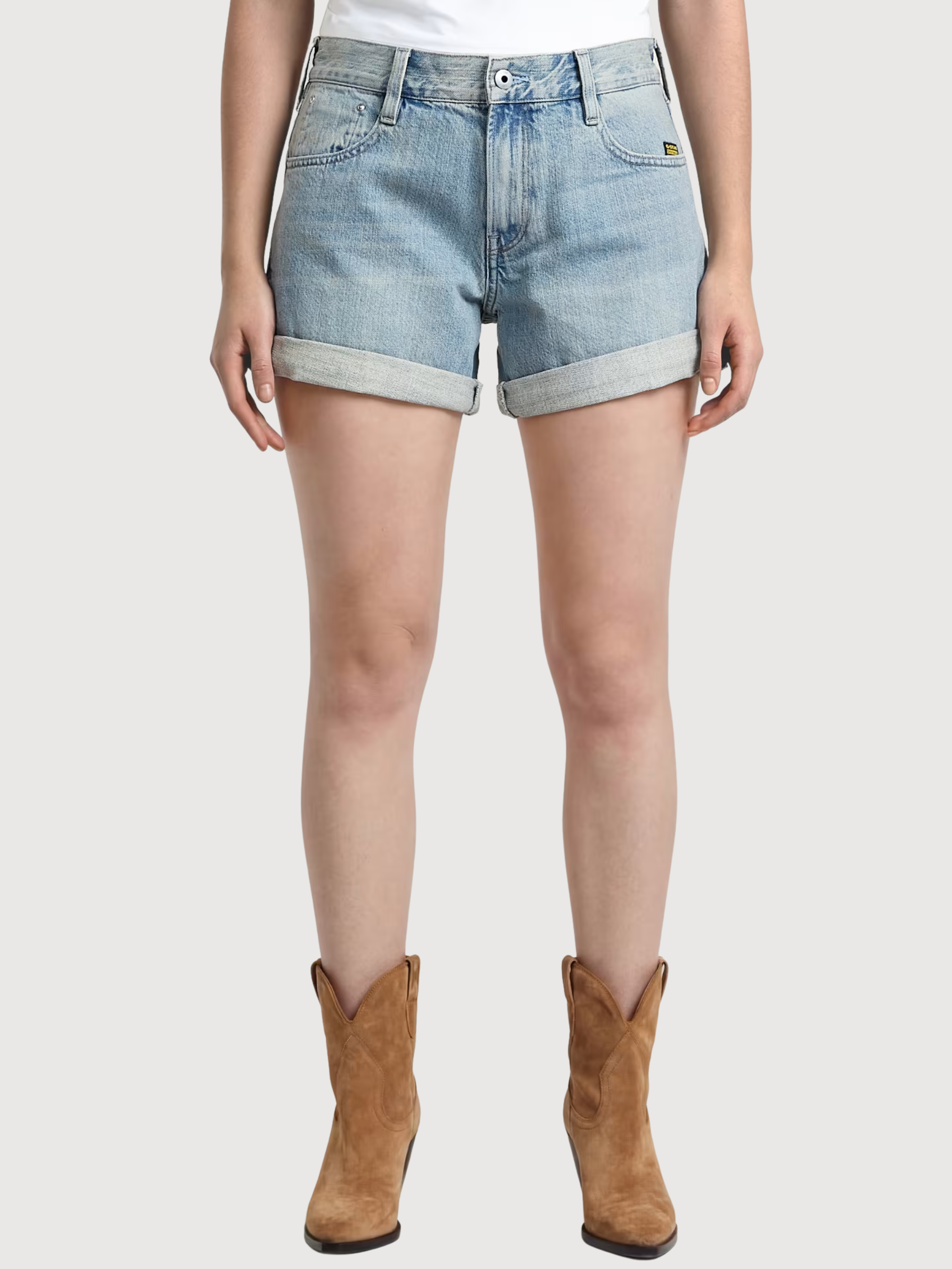 Judee Shorts Woman Vintage Bornite | G-Star Raw