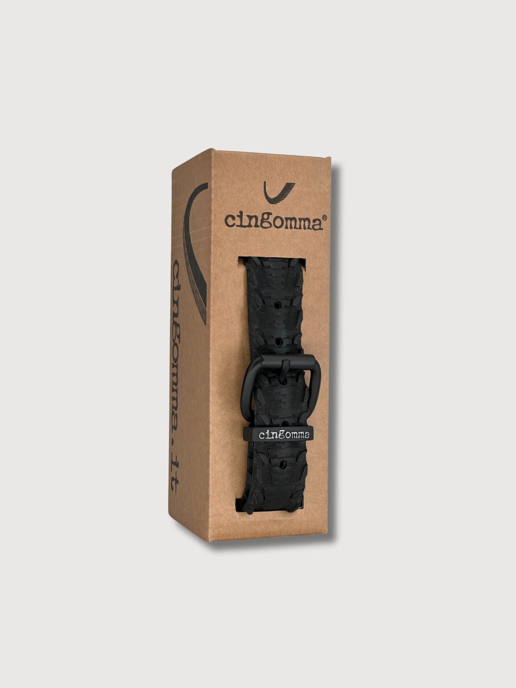 Belt from re-used bicycle tyres | Cingomma