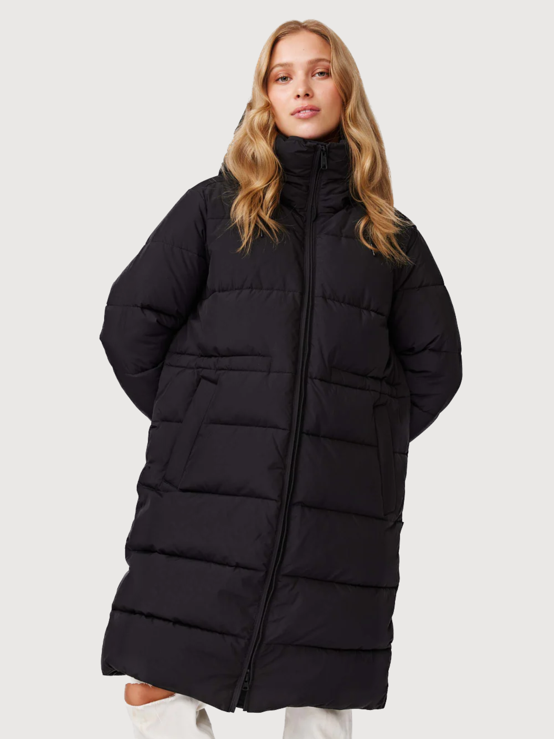 Maren Black Woman Parka Jacket | Makia