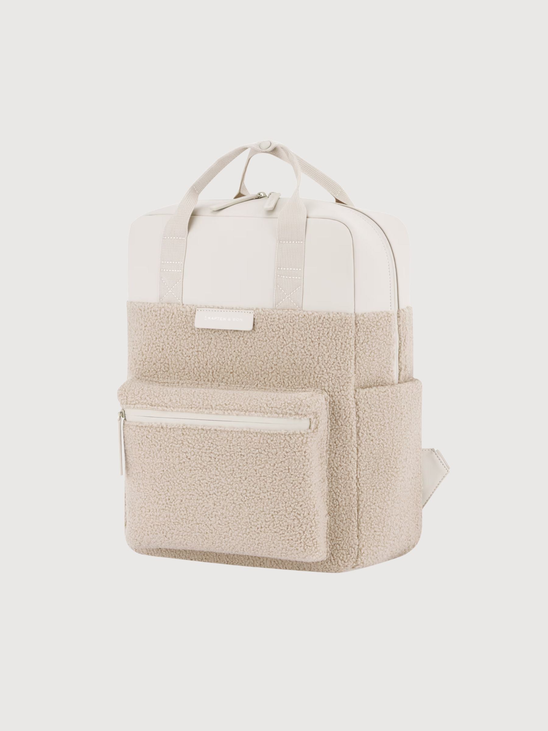 Zaino Bergen Pro Fleece Beige | Kapten & Son