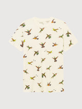 Tshirt Stockholm Hummingbirds OffWhite | Dedicated
