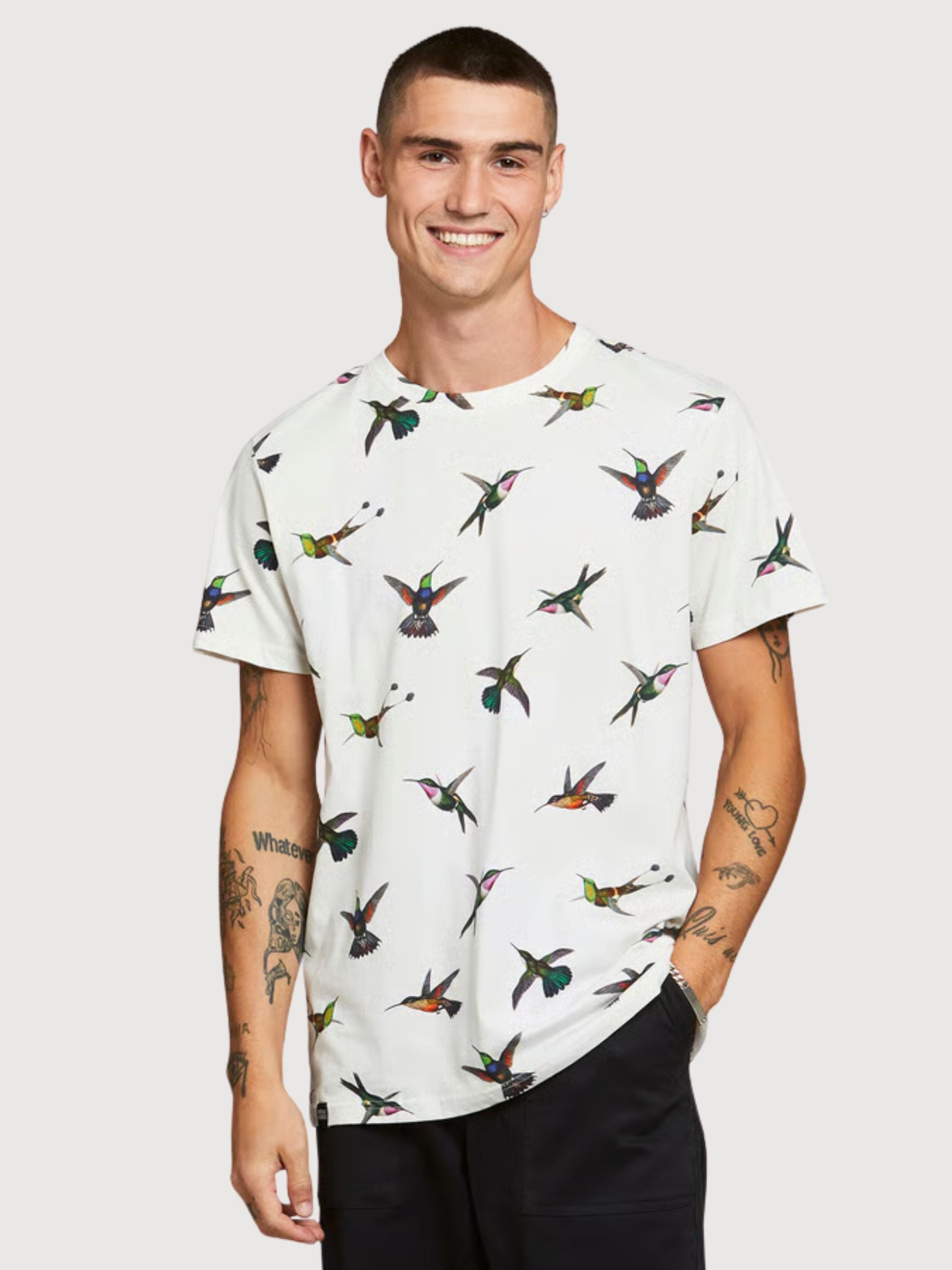 T-Shirt Stockholm Kolibris OffWhite | Dedicated