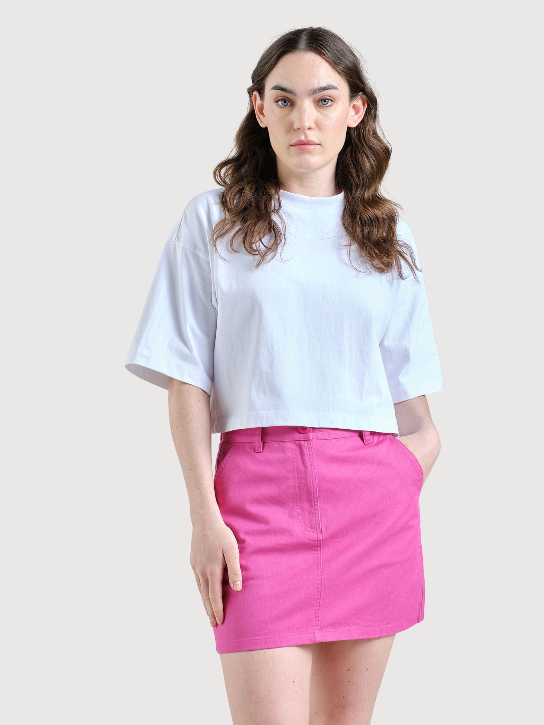 Rock Riala Violet Pink Gots Baumwolle | DEDICATED