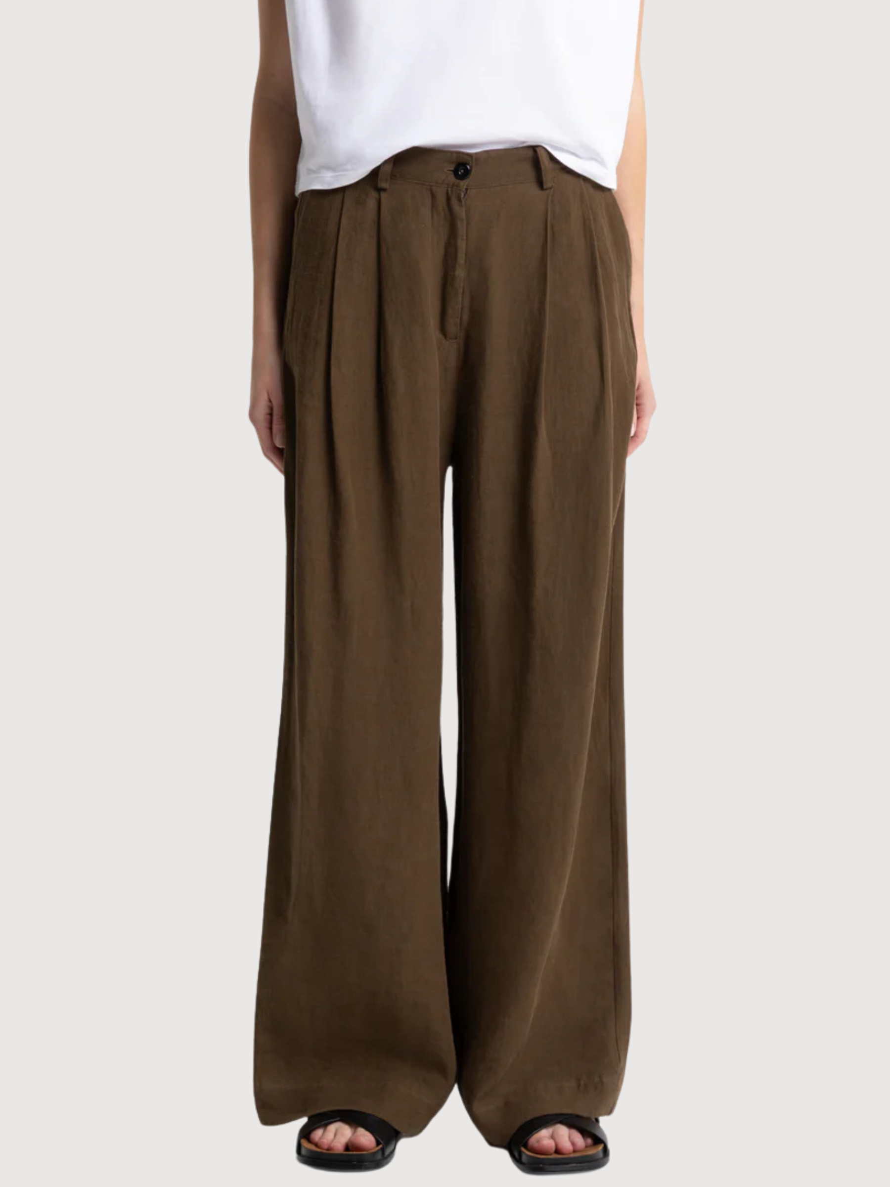 Trouser Larena Woman Carafe | Kings Of Indigo