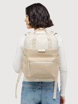 Backpack Bergen Pro Fleece Beige | Kapten & Son