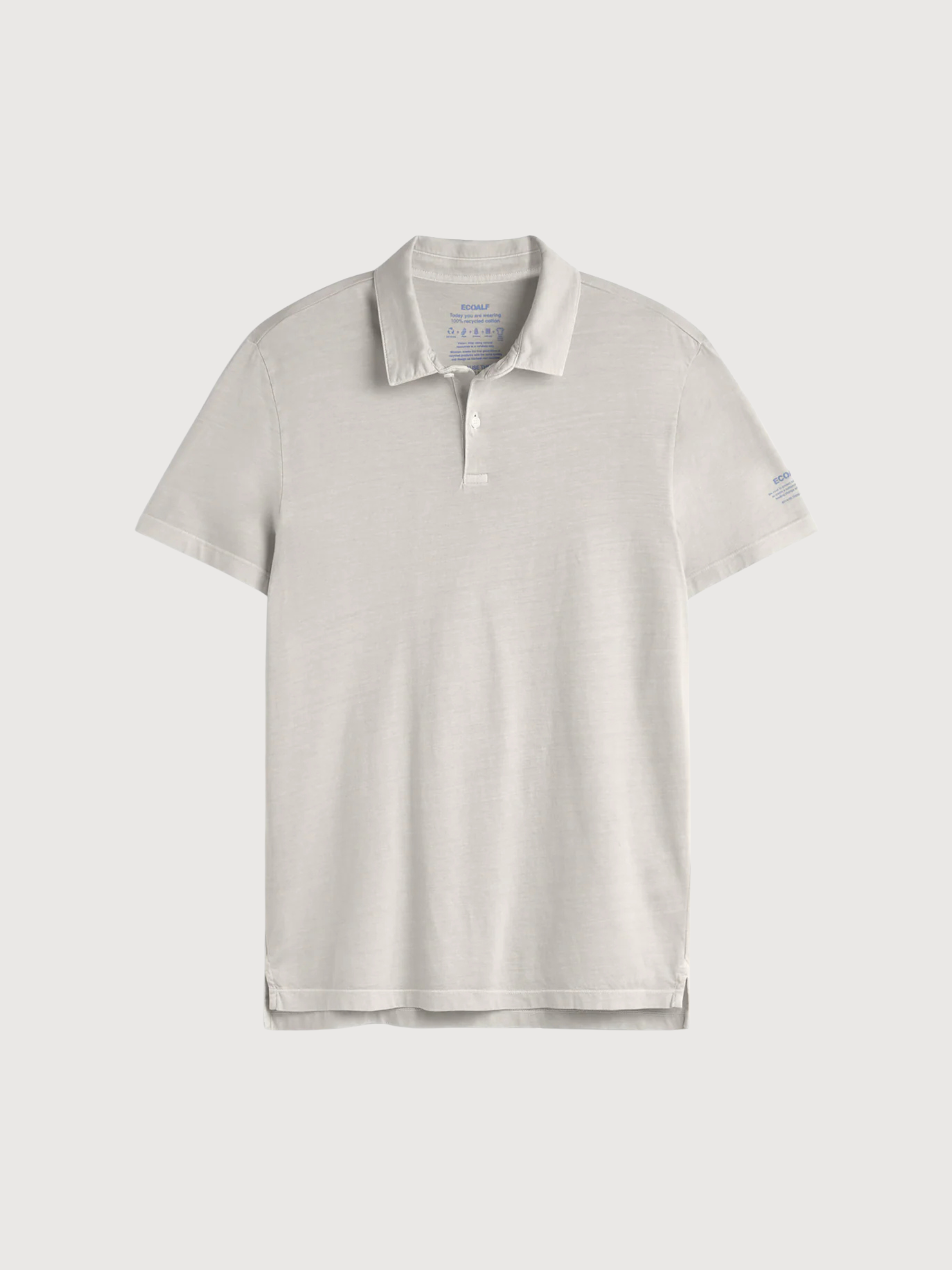 THEO POLO MAN GREY | ECOALF