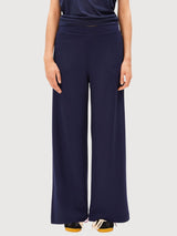 Jerseyhose Himaari, getöntes Marineblau | Armedangels