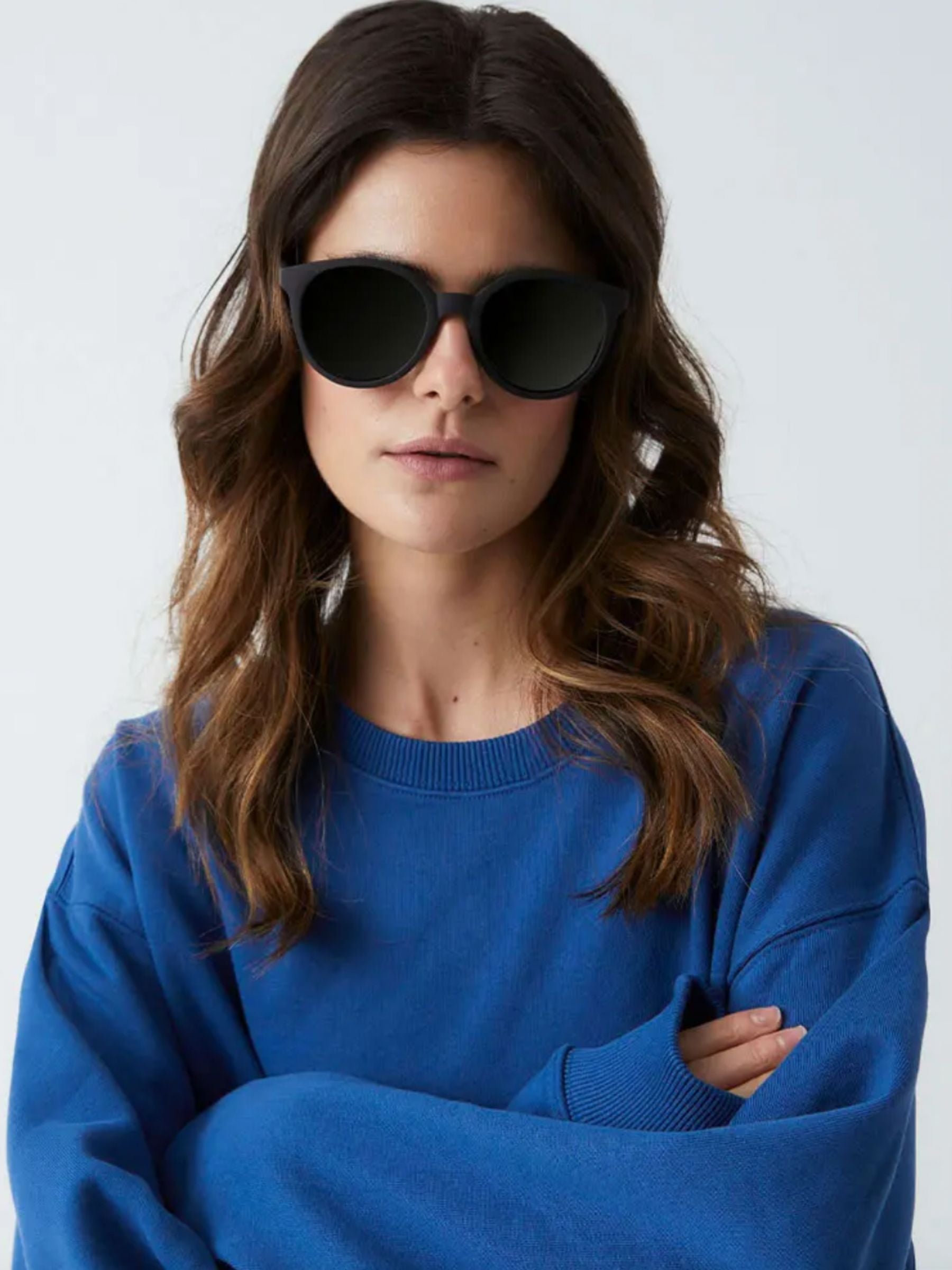 Sunglasses Via Black Unisex | Parafina