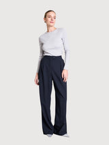 Trouser Niva Navy Woman | Jan N June