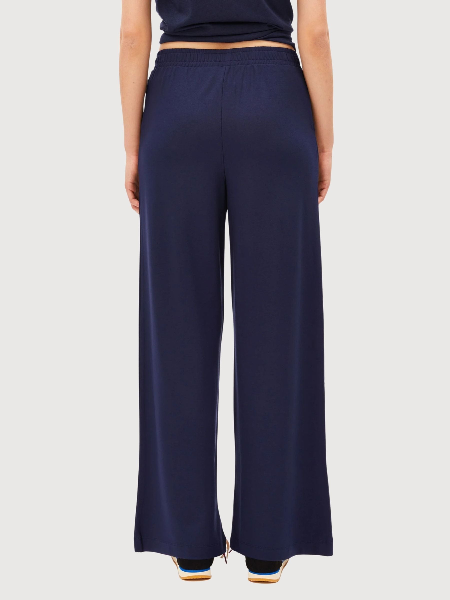 Jerseyhose Himaari, getöntes Marineblau | Armedangels
