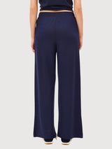 Jerseyhose Himaari, getöntes Marineblau | Armedangels