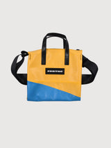 F274 RUBY Umhängetasche Blau/Gelb | FREITAG
